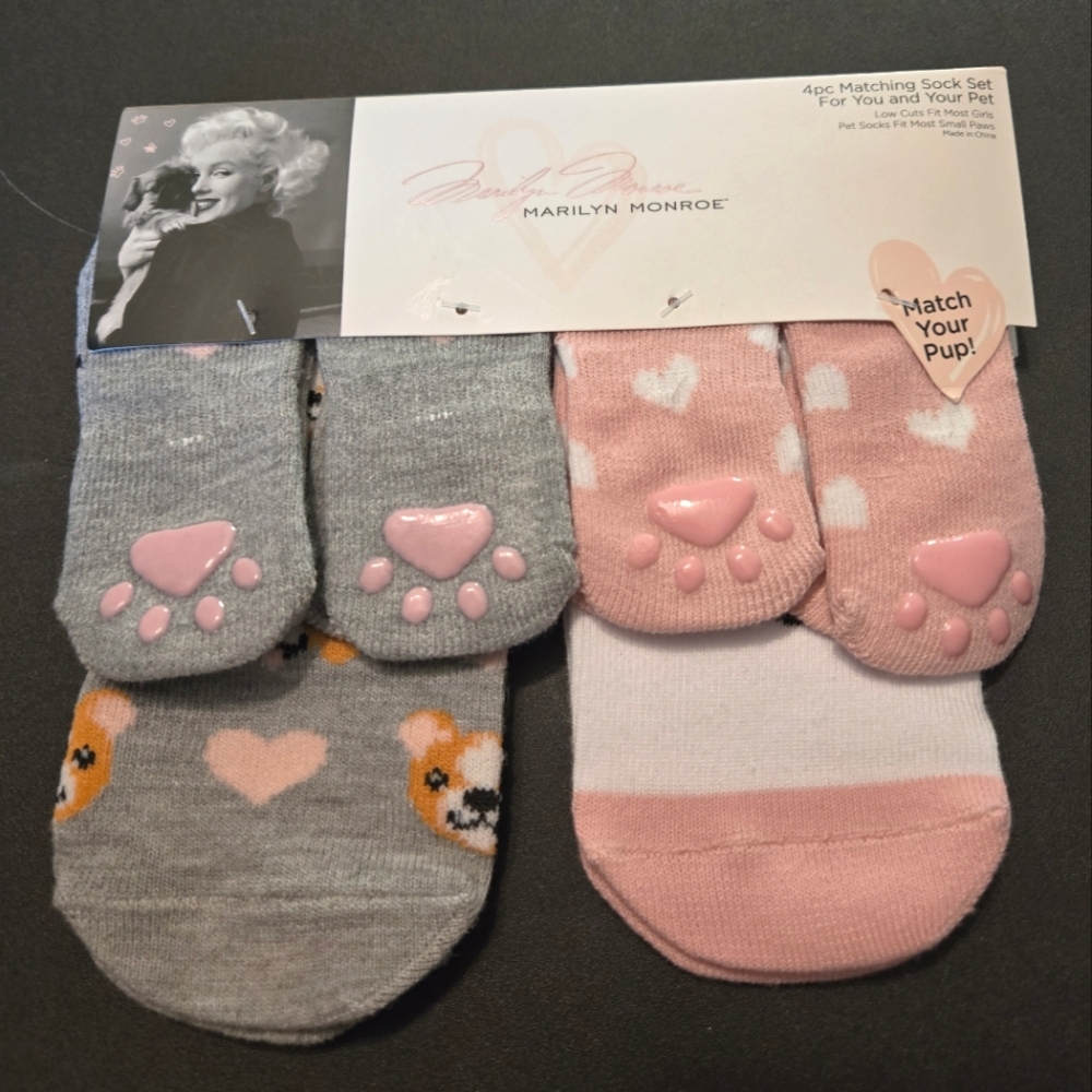 Marilyn Monroe Matching Sock Set